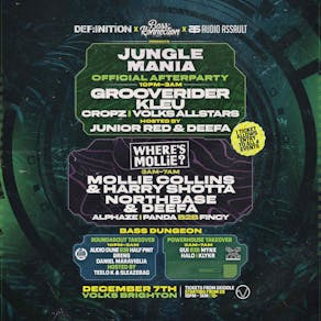 Junglemania Official After Party + Where's Mollie