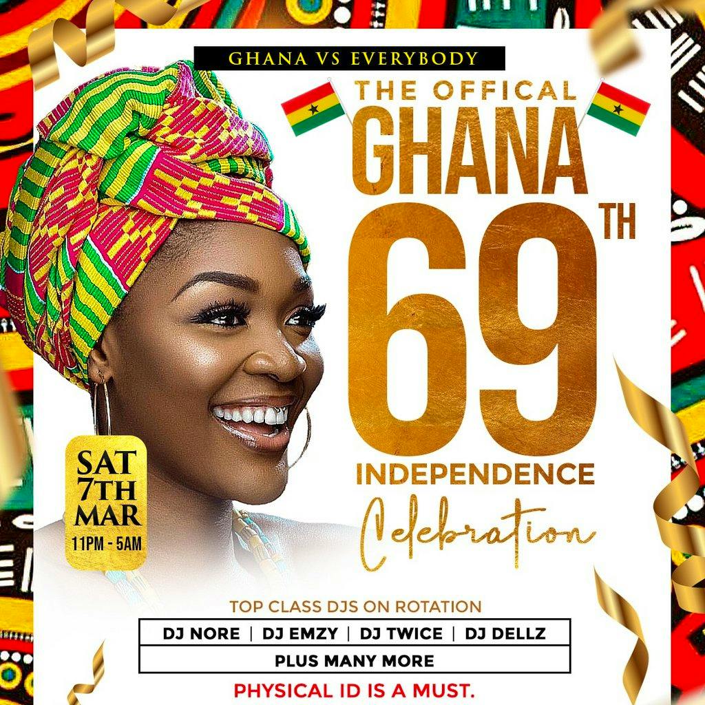 Official Ghana 69th Independence Party at LA Lounge