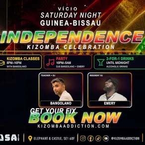 Vício - Guinea-Bissau Independence Kizomba Classes & Party