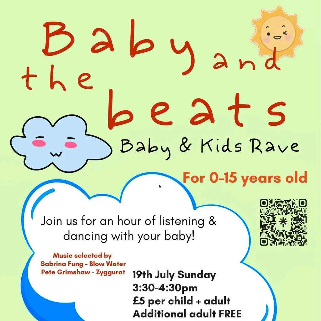 Baby and the Beats - Baby Rave by Blow Water (3.30PM) at Hare And Hounds Kings Heath
