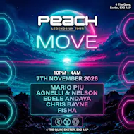 Peach Legends UK Tour -  Exeter at Move Exeter