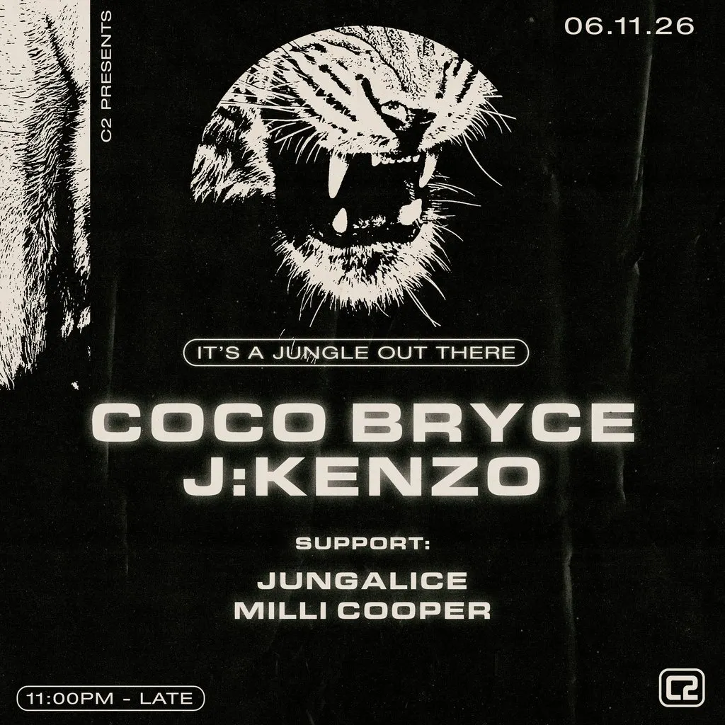 It's A Jungle Out There - Coco Bryce & J:Kenzo, from skiddle.com