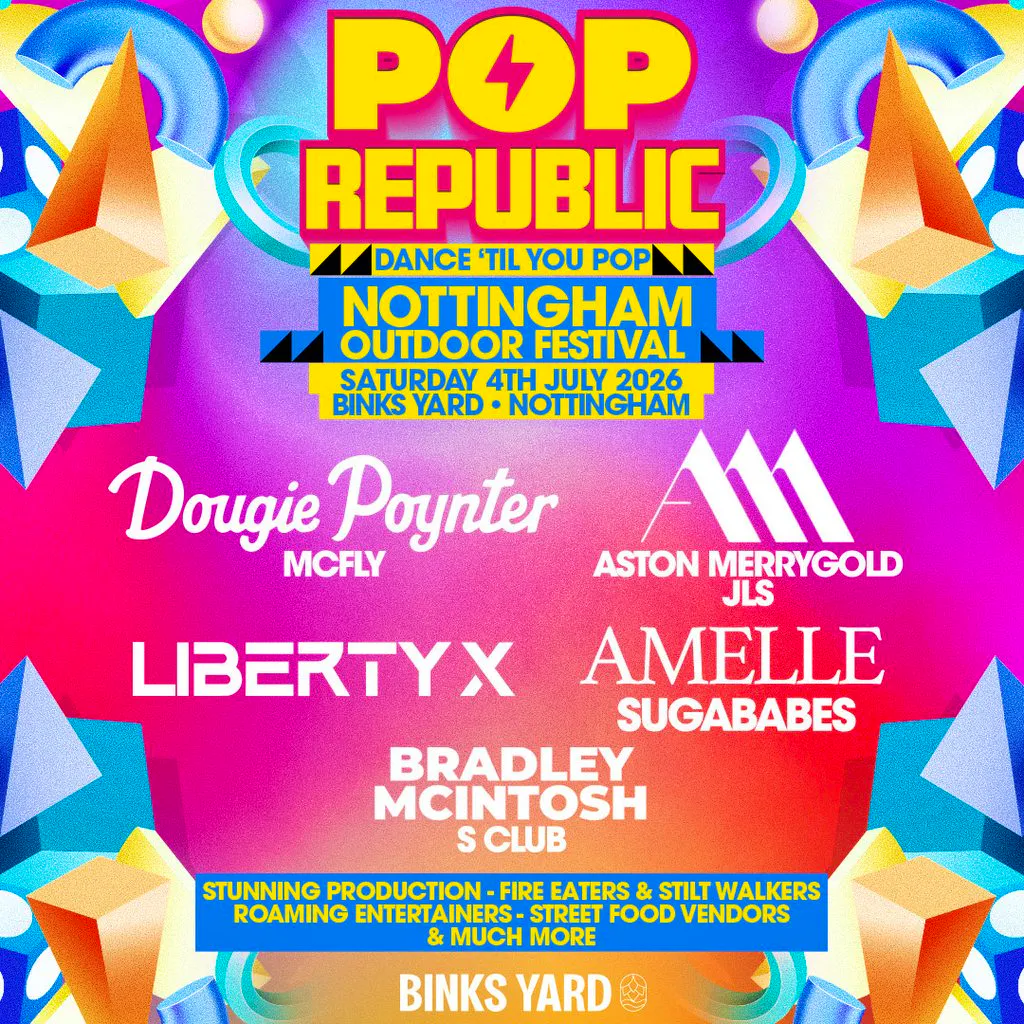 Pop Republic Fest | Binks Yard, Nottingham at Binks Yard