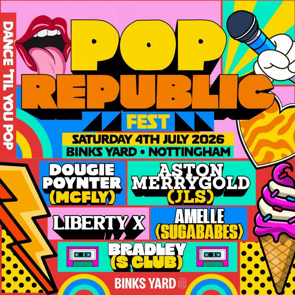 Pop Republic Fest | Binks Yard, Nottingham at Binks Yard