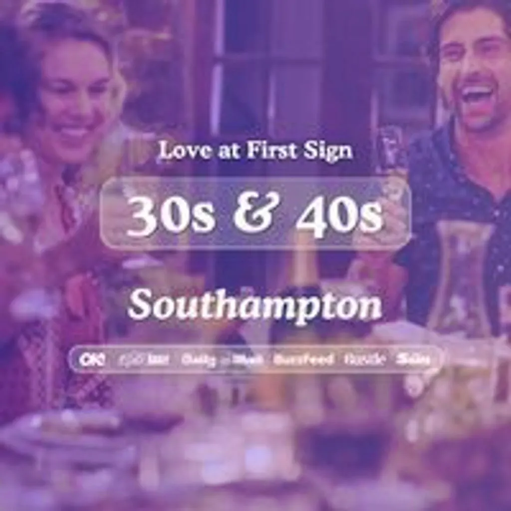 30s & 40s Singles Night @ Turtle Bay Soton| Love at First Sign at Turtle Bay
