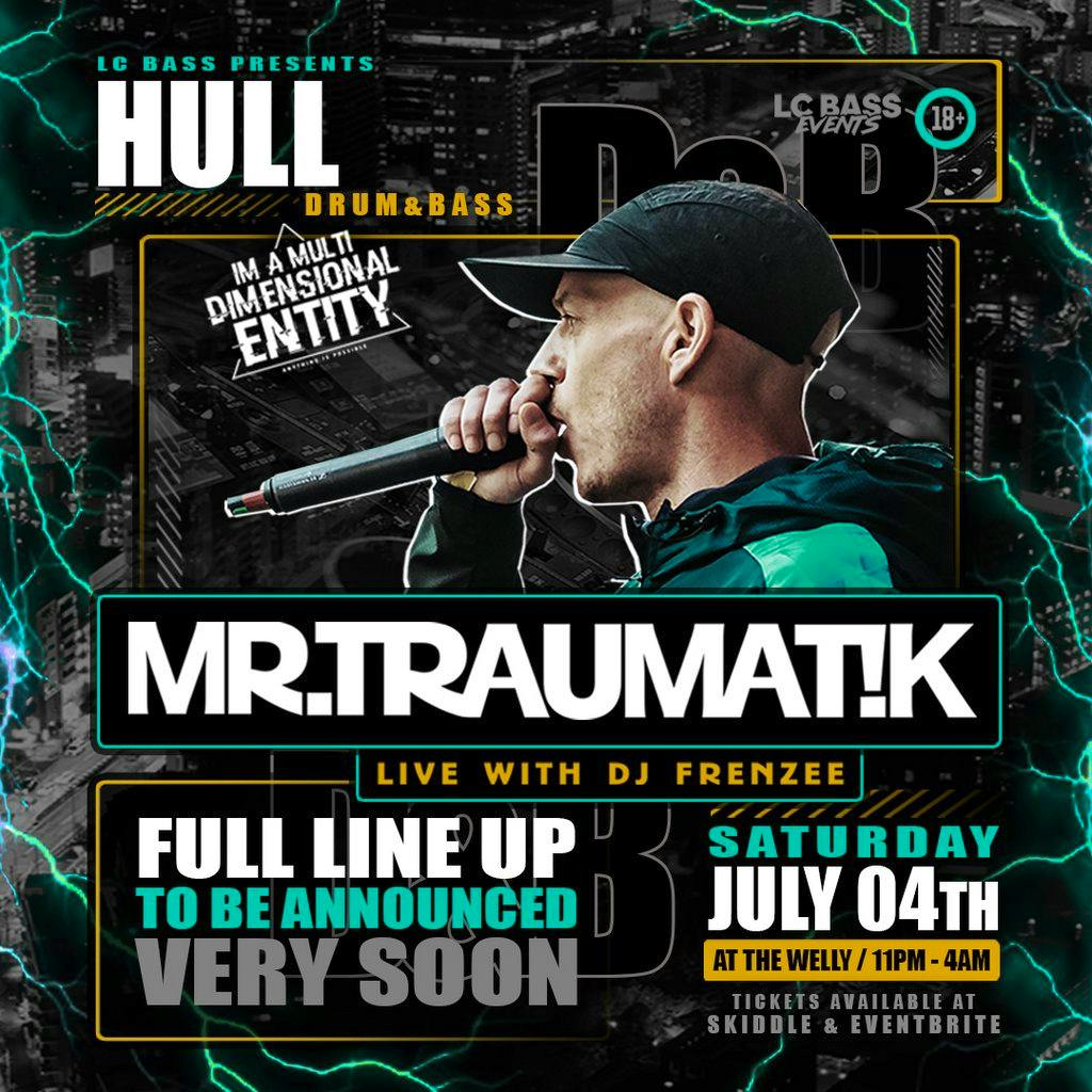 Mr Traumatik tour 2026 at The Welly