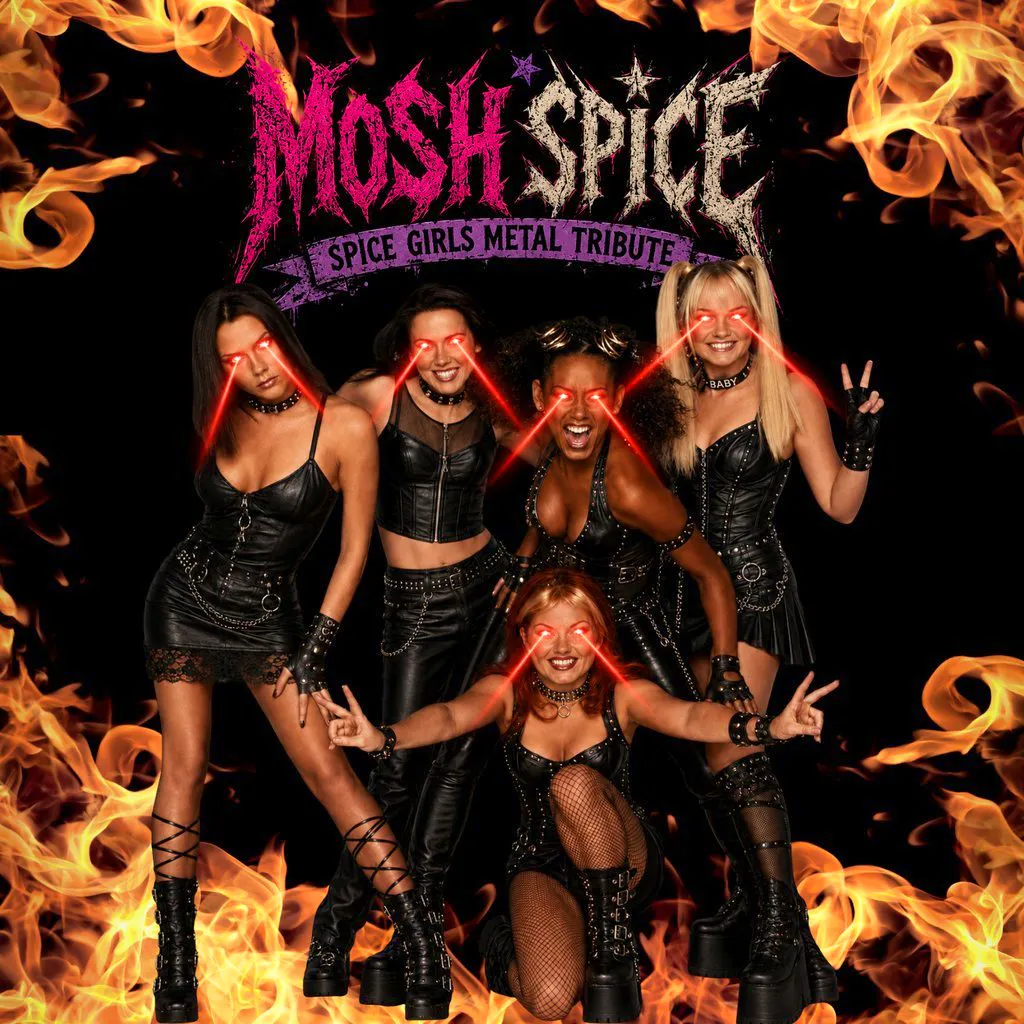 Mosh Spice (Spice Girls Metal Tribute) - Saltbox Bar, Nottingham at Saltbox Bar