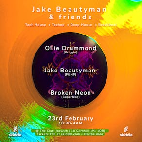 Jake Beautyman & friends (with Ollie Drummond + Broken Neon)