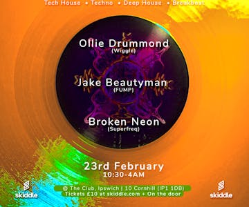 Jake Beautyman & friends (with Ollie Drummond + Broken Neon)