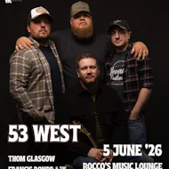 53 WEST with special guests! at Roccos Music Lounge