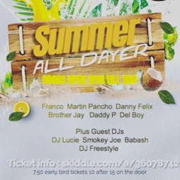 Venue: Motion summer All Dayer  | Railway Bar And Grill Buckhurst Hill  | Sat 13th August 2022