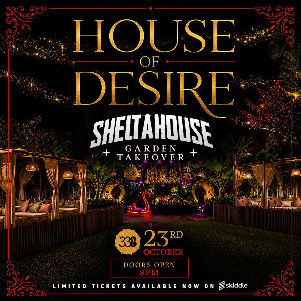 House of Desire: SheltaHouse Garden Takeover at Studio 338 338 Boord Street