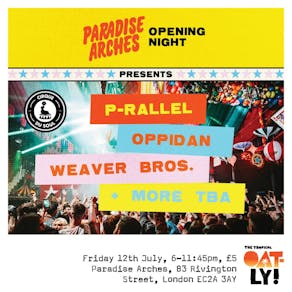 Paradise Arches opening night presents: Cirque du Soul