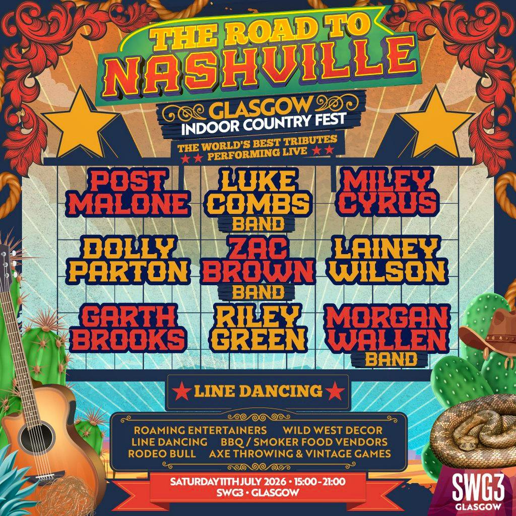 Road to Nashville Festival | SWG3 at SWG3