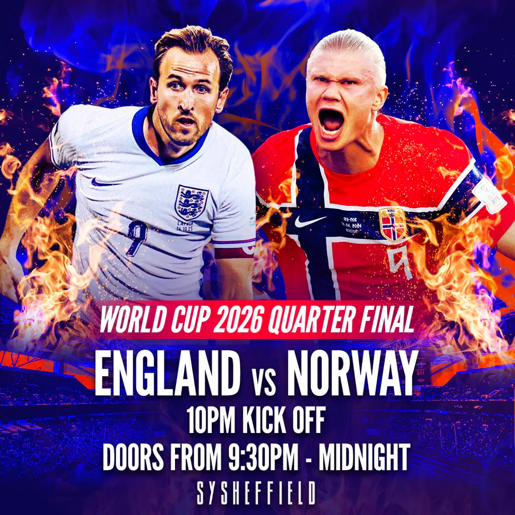 ENGLAND V NORWAY| World Cup 2026 at Steelyard