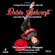 Robin Ashcroft + support - Glasgow at The Poetry Club