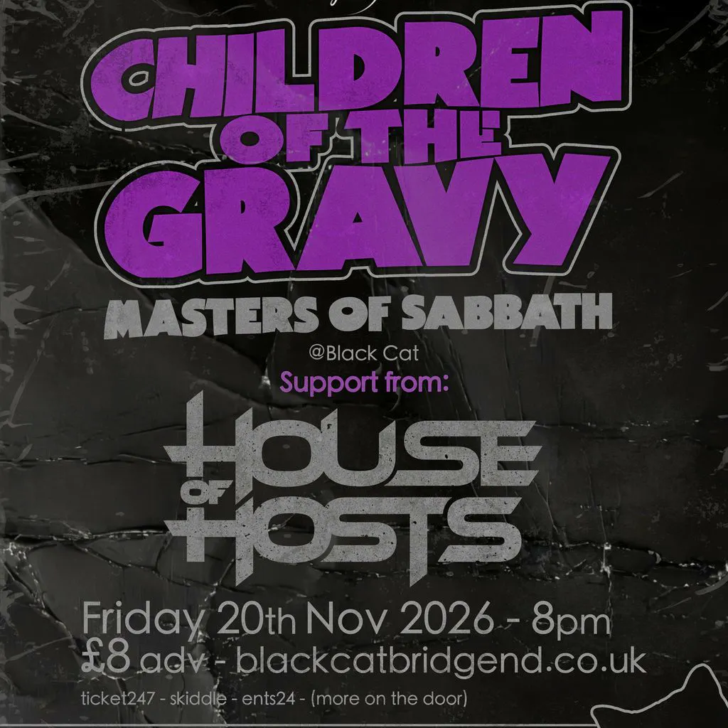 CHILDREN OF THE GRAVY @ Black Cat, Bridgend at Black Cat Bridgend
