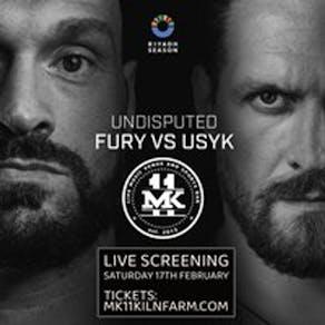 Fury vs Usyk - Live Screening