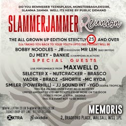 Slamma Jamma Reunion  Tickets | Memoirs  Walsall  | Sat 4th December 2021 Lineup
