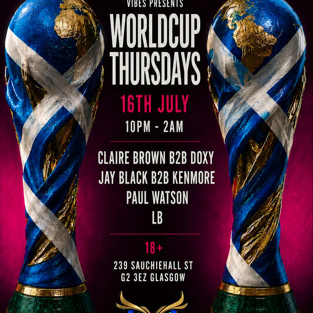 Vibes Thursdays Bounce, Techno & Trance at Vibes Glasgow