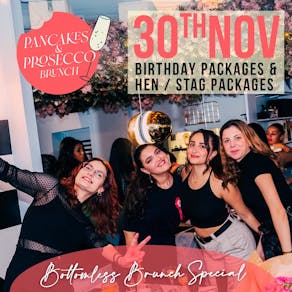 Pancakes & Prosecco: London 30th Nov