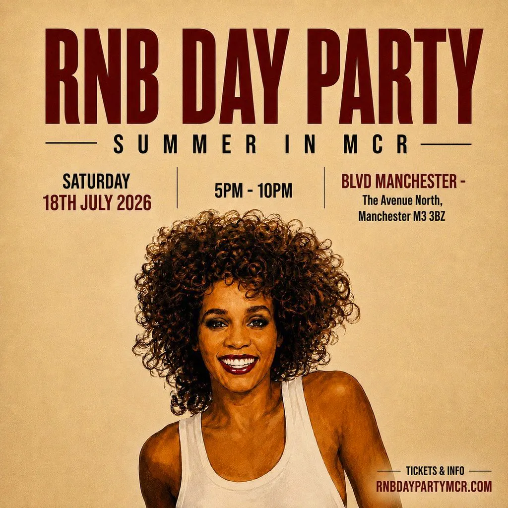 RNB DAY PARTY - Manchester's Biggest RnB Summer Party at BLVD Manchester