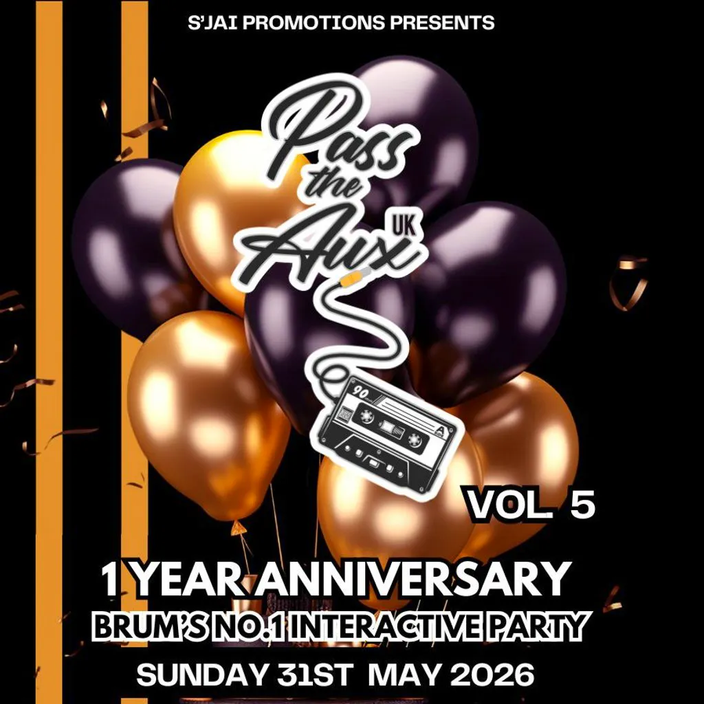 Pass the Aux UK Vol: 5 - 1 year Anniversary at Phoenix Music Bar