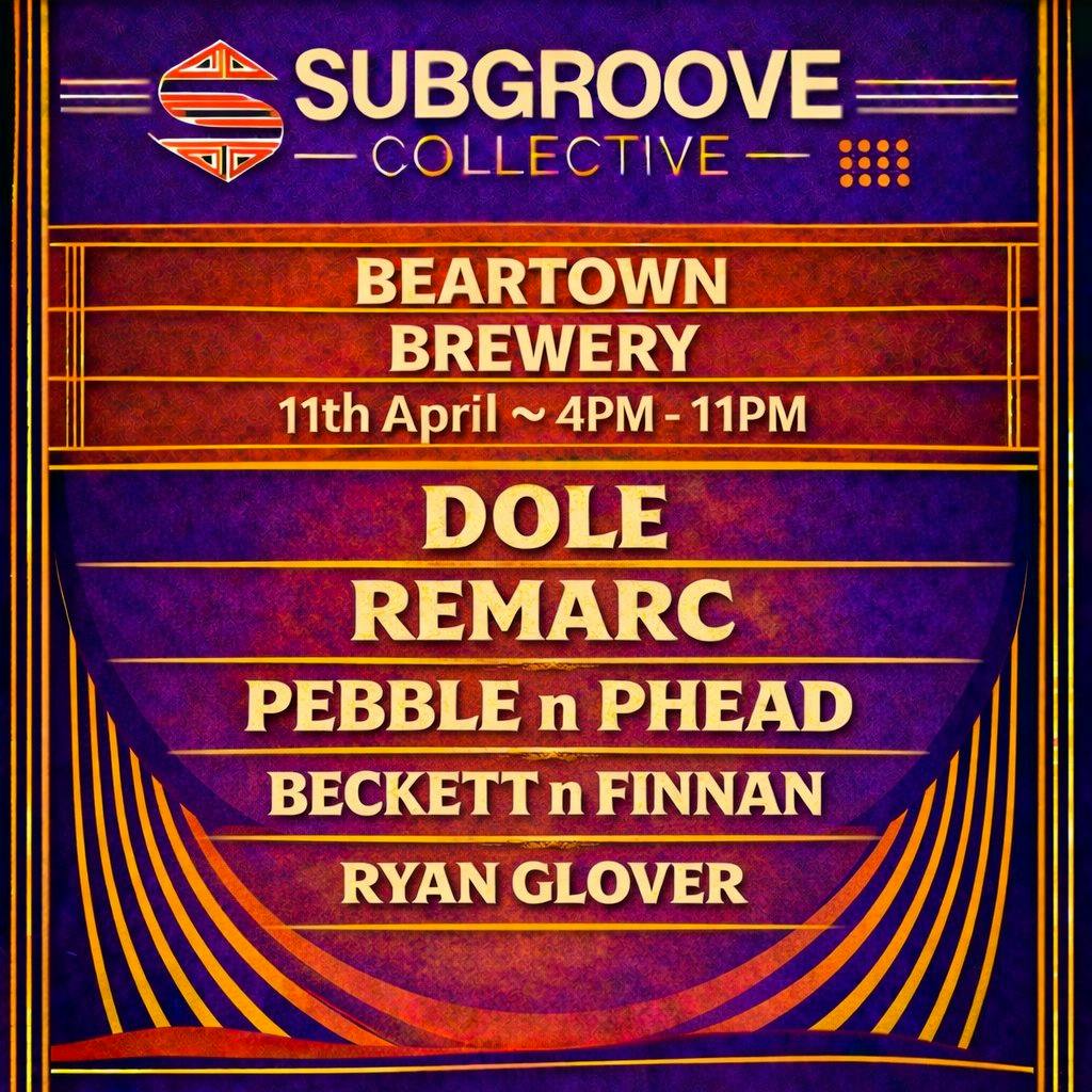 Subgroove Collective at Beartown Brewery