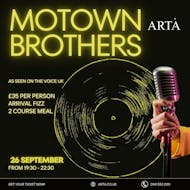 Mowtown Brothers Tribute Night at ARTA