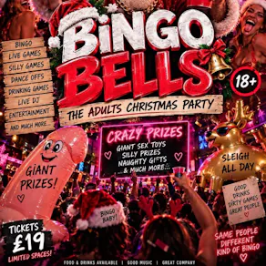 BINGO BELLS The ADULTS CHRISTMAS PARTY