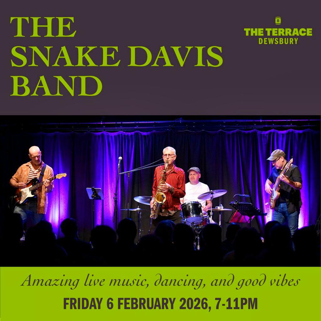 The Snake Davis Band at The Terrace, Dewsbury