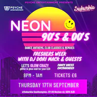 Neon 90's & 00's Night at Suburbia Southampton