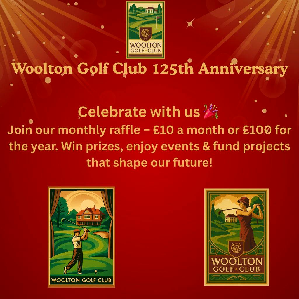 Woolton Golf Club 125th Anniversary - Lets make history together at Woolton Golf Club