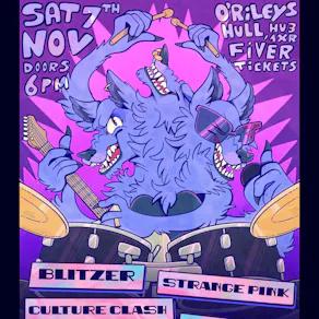 Sickcino, Socket, Culture Clash, Junk It, Strange Pink & Blitzer