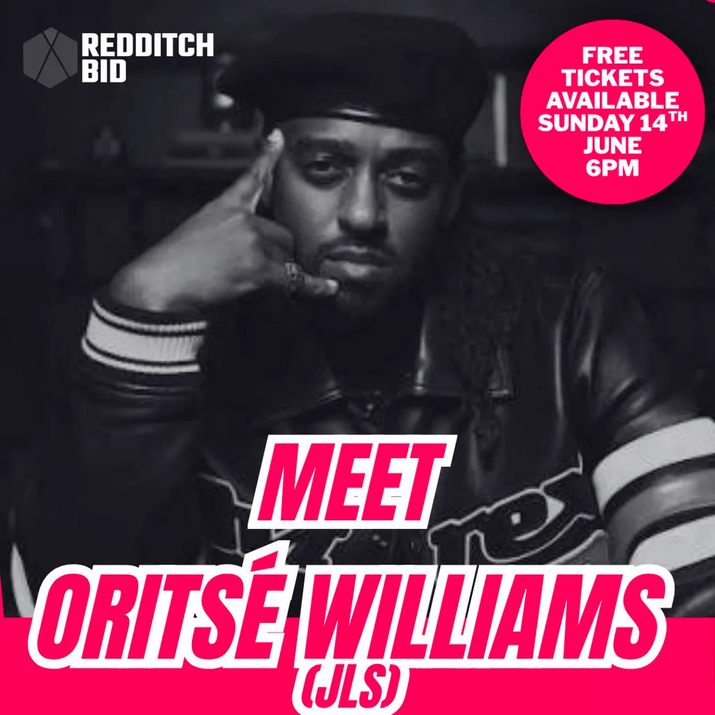 Oritsé Williams Meet & Greet at Kingfisher, Redditch