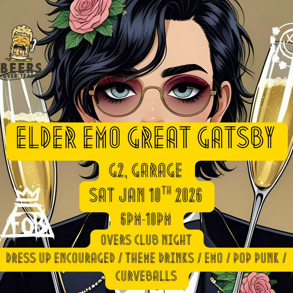Elder Emo Great Gatsby at G2 (The Garage Glasgow)