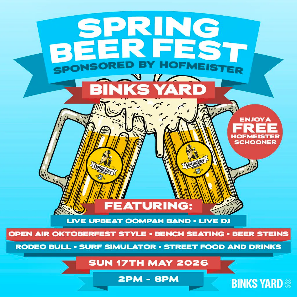 Spring Beer Festival at Binks Yard