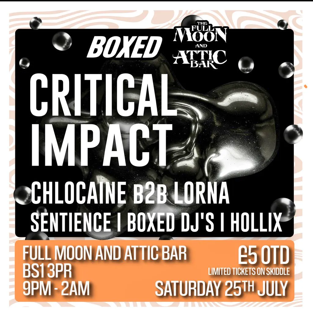 Boxed x Attic Bar at The Full Moon And Attic Bar