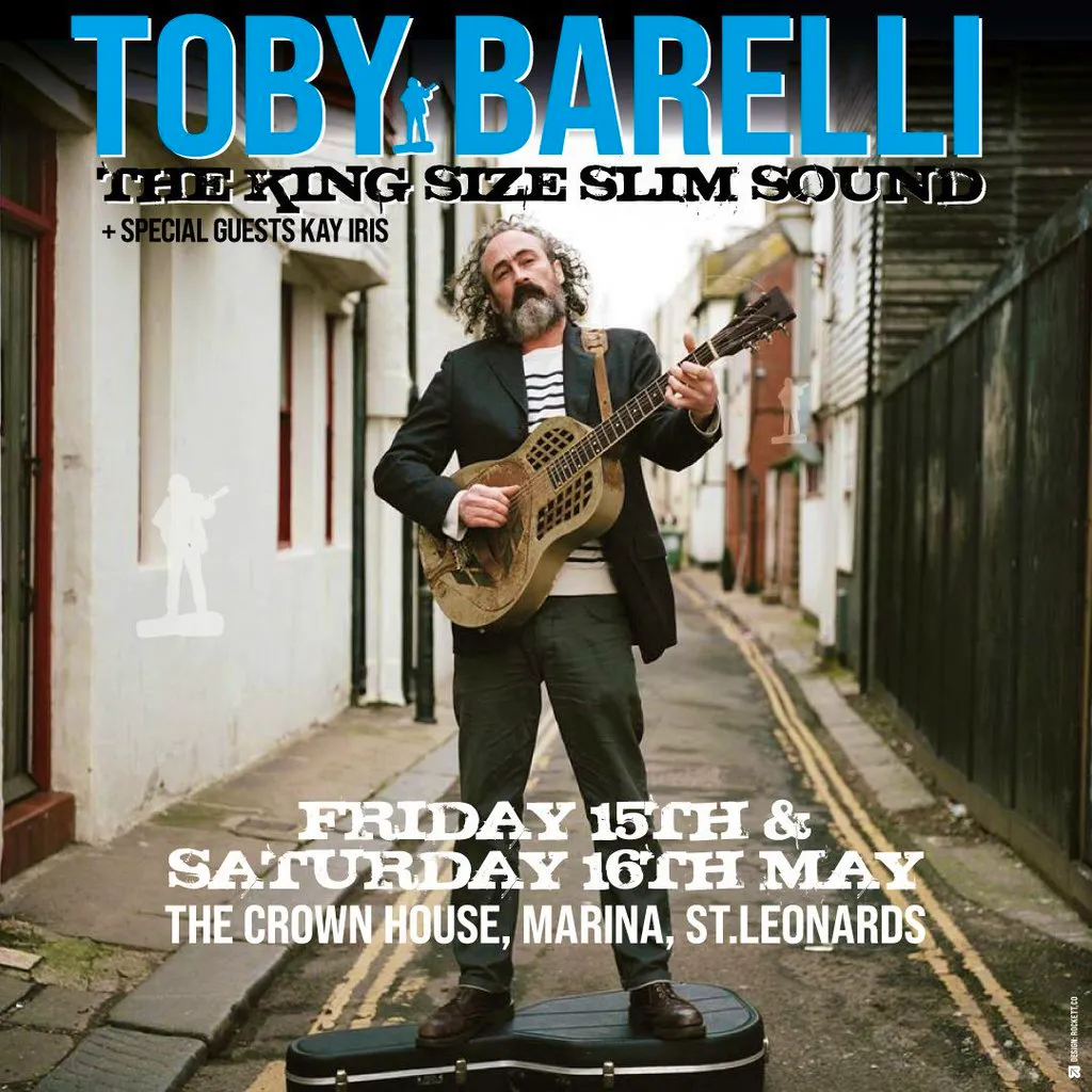 Toby Barelli and The King Size Slim Sound at The Crown House Hastings