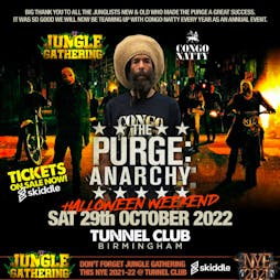 Jungle Gathering - The Purge: Anarchy Tickets | The Tunnel Club Birmingham  | Sat 29th October 2022 Lineup
