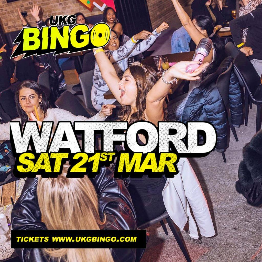 UKG Bingo Sat 21st March Watford at Dunning 2