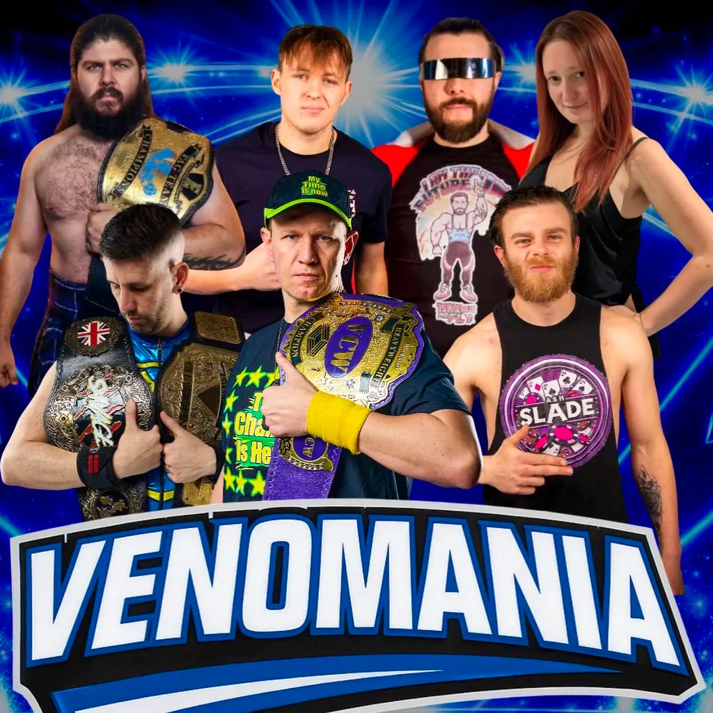 Live wrestling in Portsmouth at Stamshaw And Tipner Leisure Centre