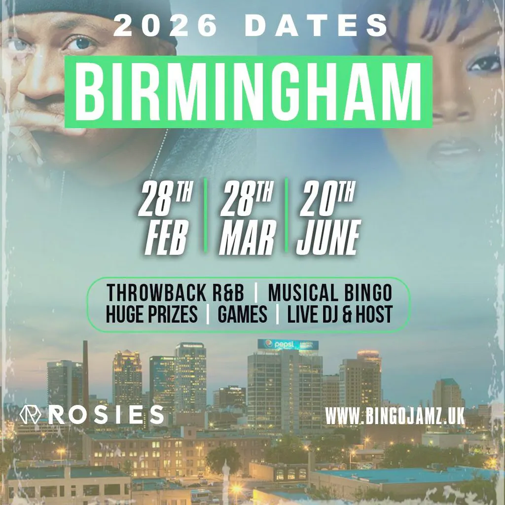 Bingo Jamz Birmingham at Rosies Birmingham