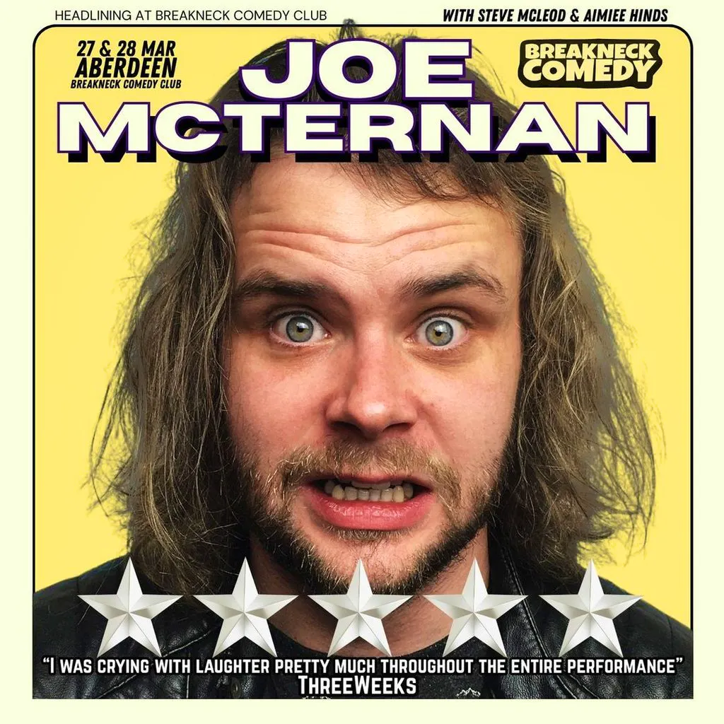 Joe McTernan at Breakneck Comedy
