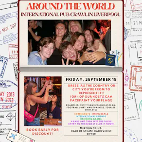 International Pub Crawl - Liverpool