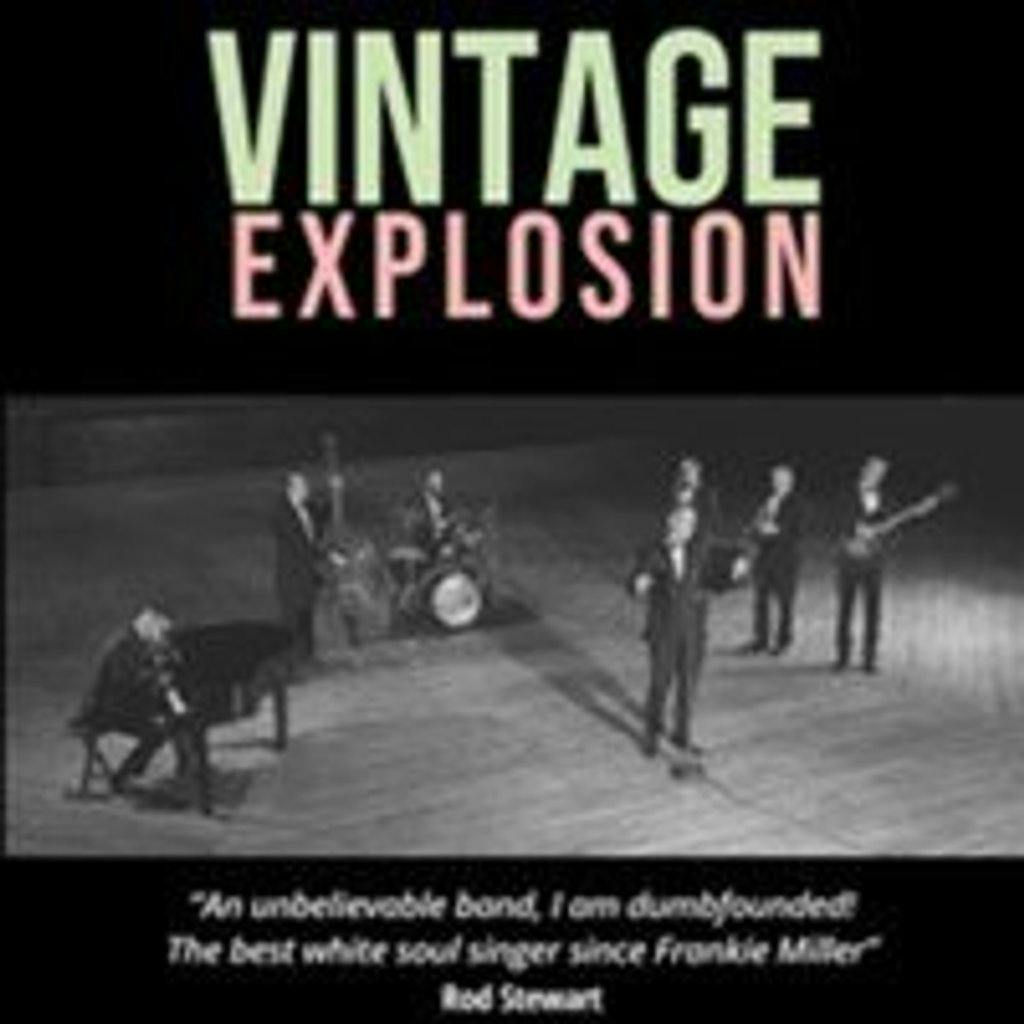 The Vintage Explosion PJ Molloys Dunfermline Sat 21 September 2024