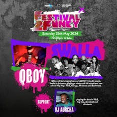 Swalla by QBoy @ Festival2Funky 2024 at 2Funky Street Kitchen 