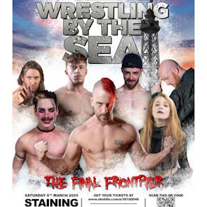 Wrestling by the sea