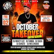 All Out Events October Takeover x Cuffin Season at Cheltenham: Under The Prom