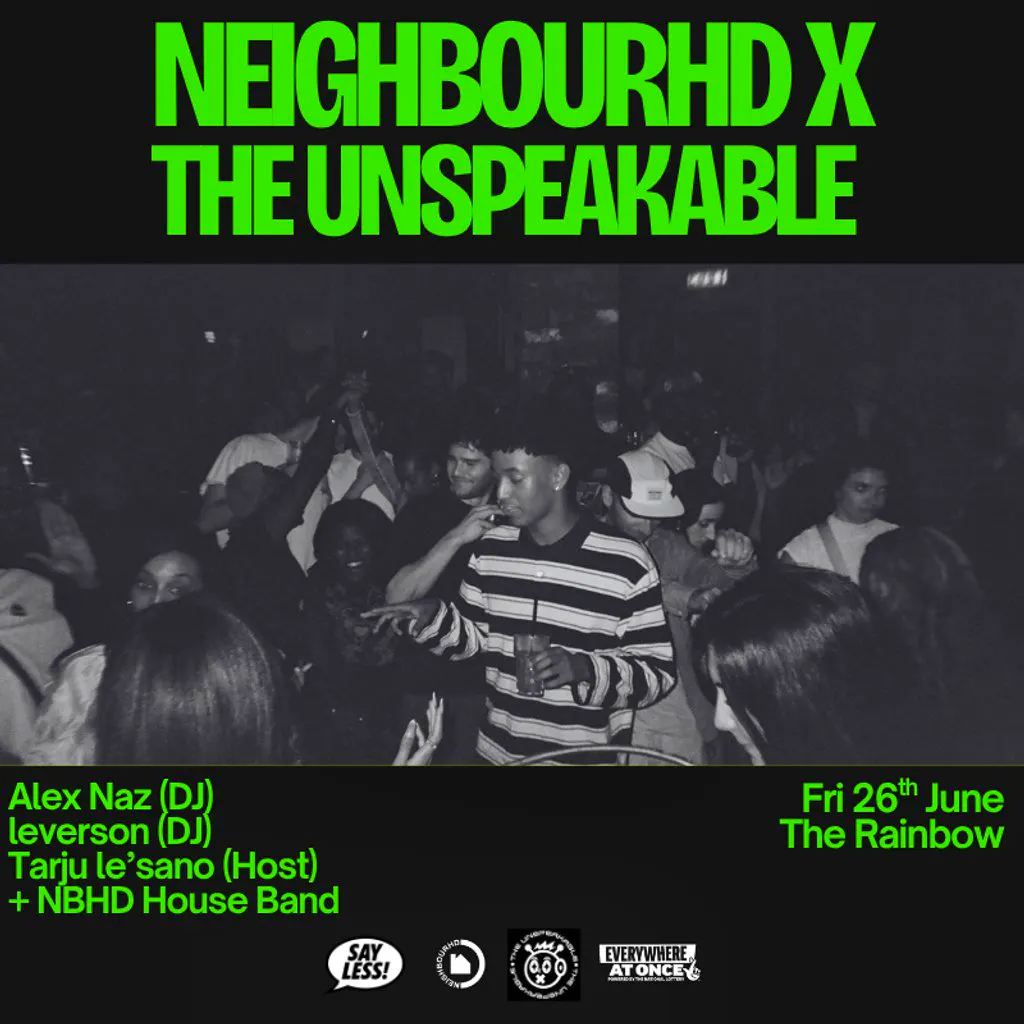 Neighbourhd x Unspeakable at The Rainbow Pub Digbeth